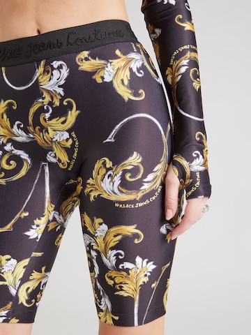 Skinny Leggings di Versace Jeans Couture in nero