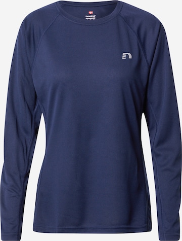 Newline Functioneel shirt in Blauw: voorkant