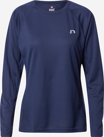 Newline Camisa funcionais em navy / cinzento claro, Vista do produto