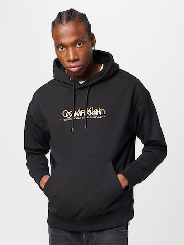 Calvin Klein Sweatshirt i svart: framsida