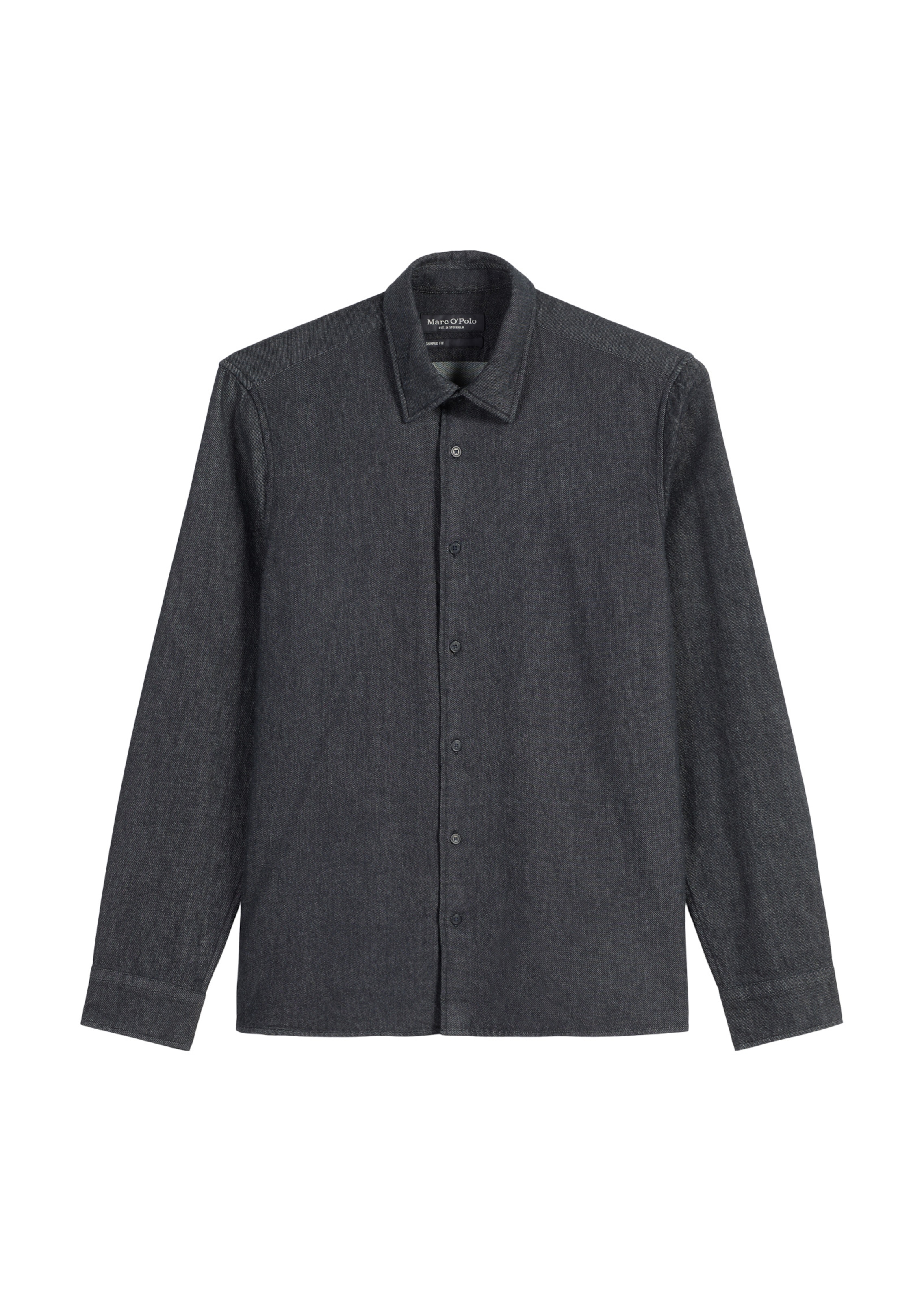 Marc O'Polo Slim fit Button Up Shirt in Blue: front