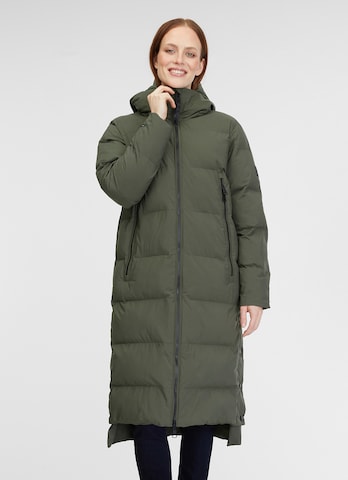 Ragwear Winter Coat 'Patrise' in Green: front