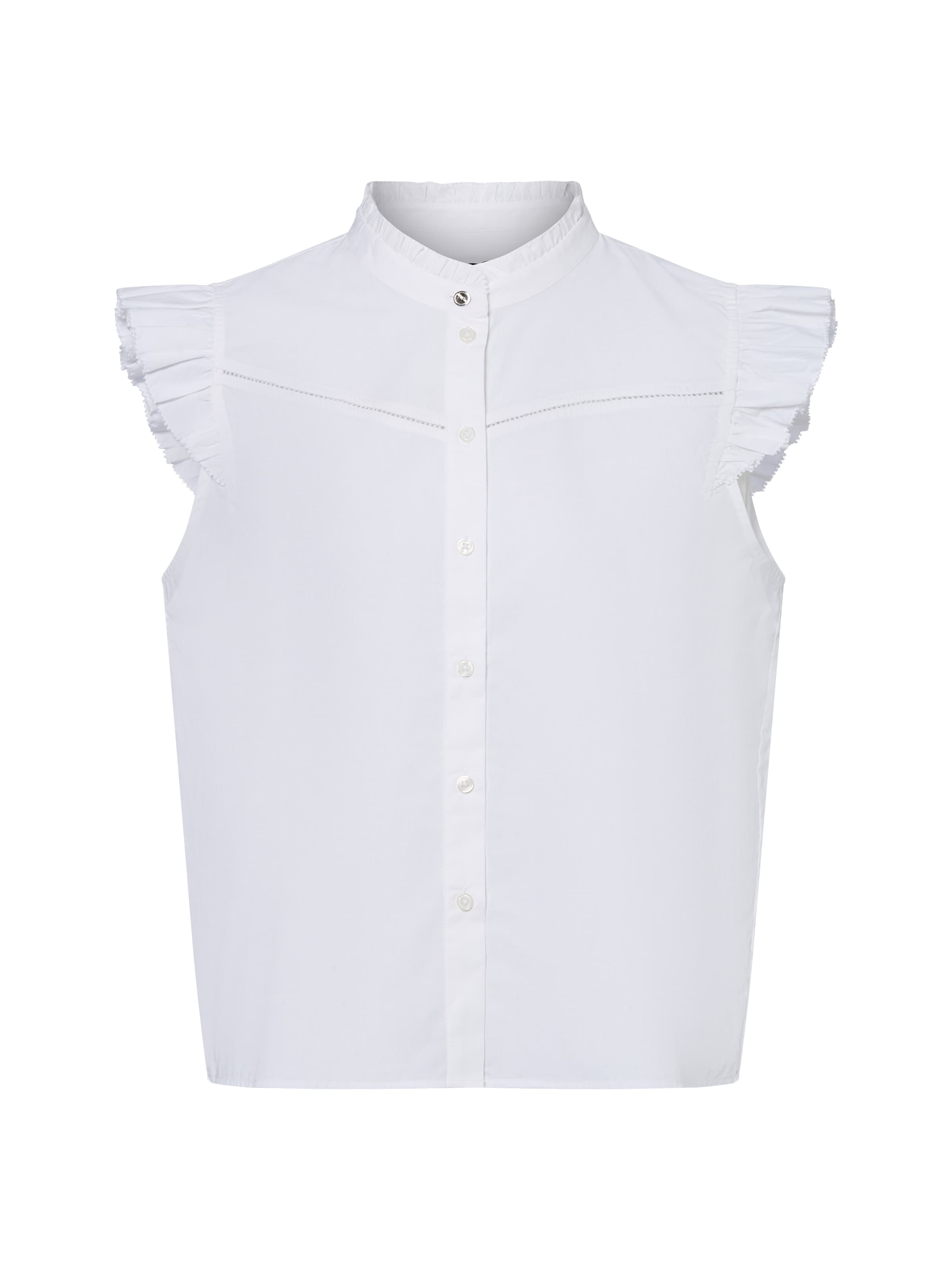 Chemisier ' Bellana ' BOSS en blanc : devant