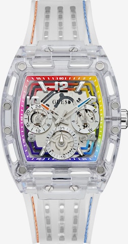 Orologio analogico ' PHOENIX ' di GUESS in trasparente: frontale