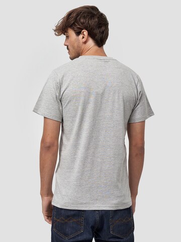 Mikon Shirt 'Palme' in Grijs