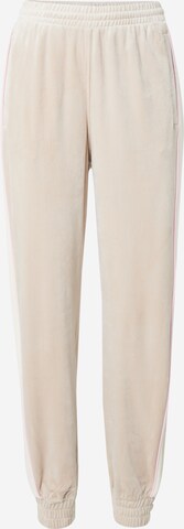 ADIDAS ORIGINALS Tapered Broek in Beige: voorkant