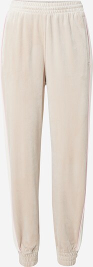 Pantaloni ADIDAS ORIGINALS pe fildeş / roz eozină / alb, Vizualizare produs