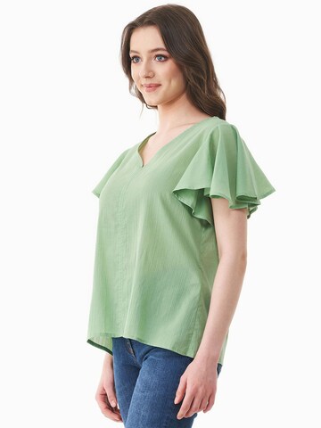 Organication Bluse in Grün