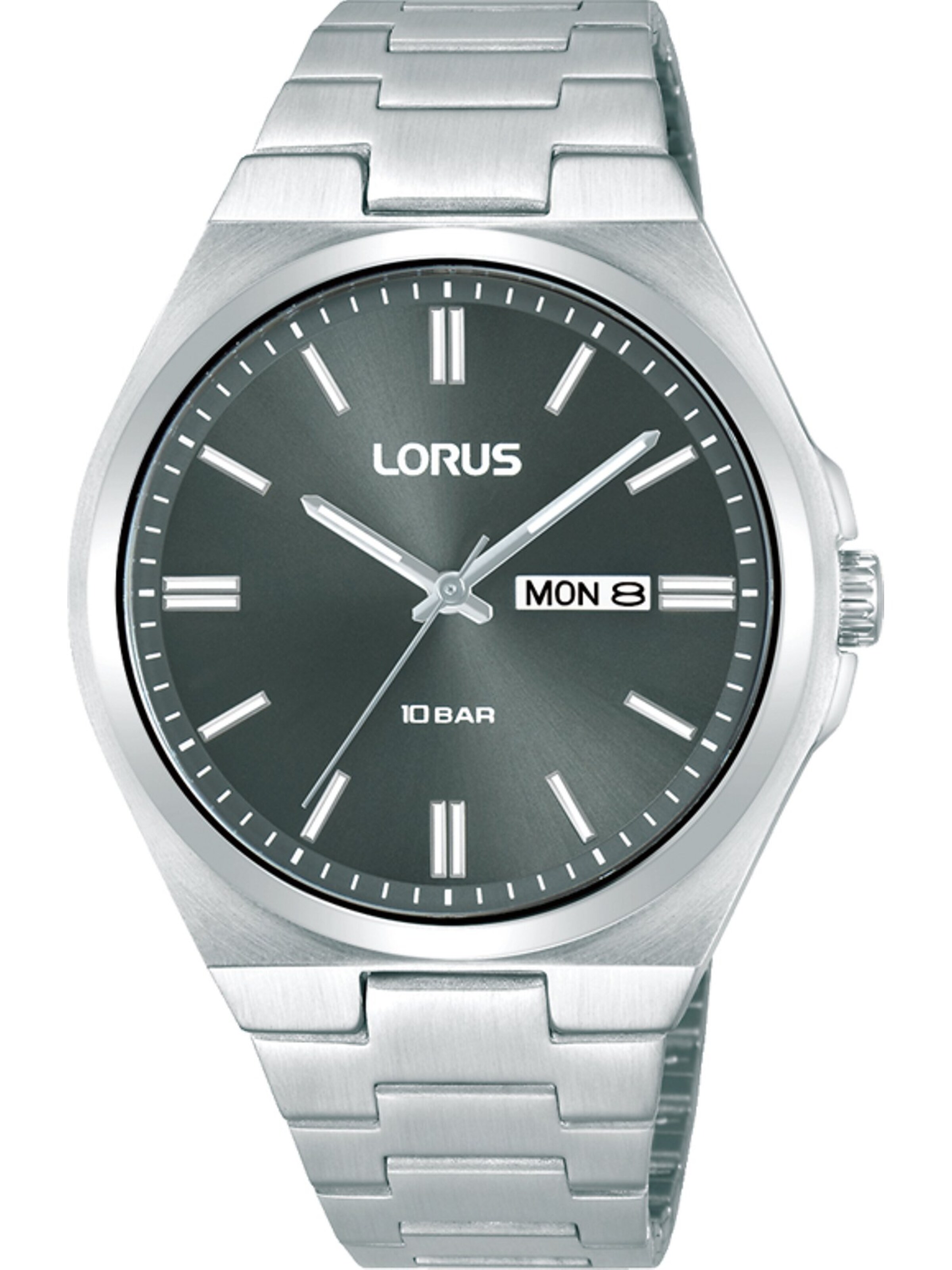 LORUS Uhr in Silber: Vorderseite