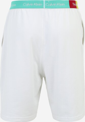 Calvin Klein Underwear Pyžamové kalhoty – bílá