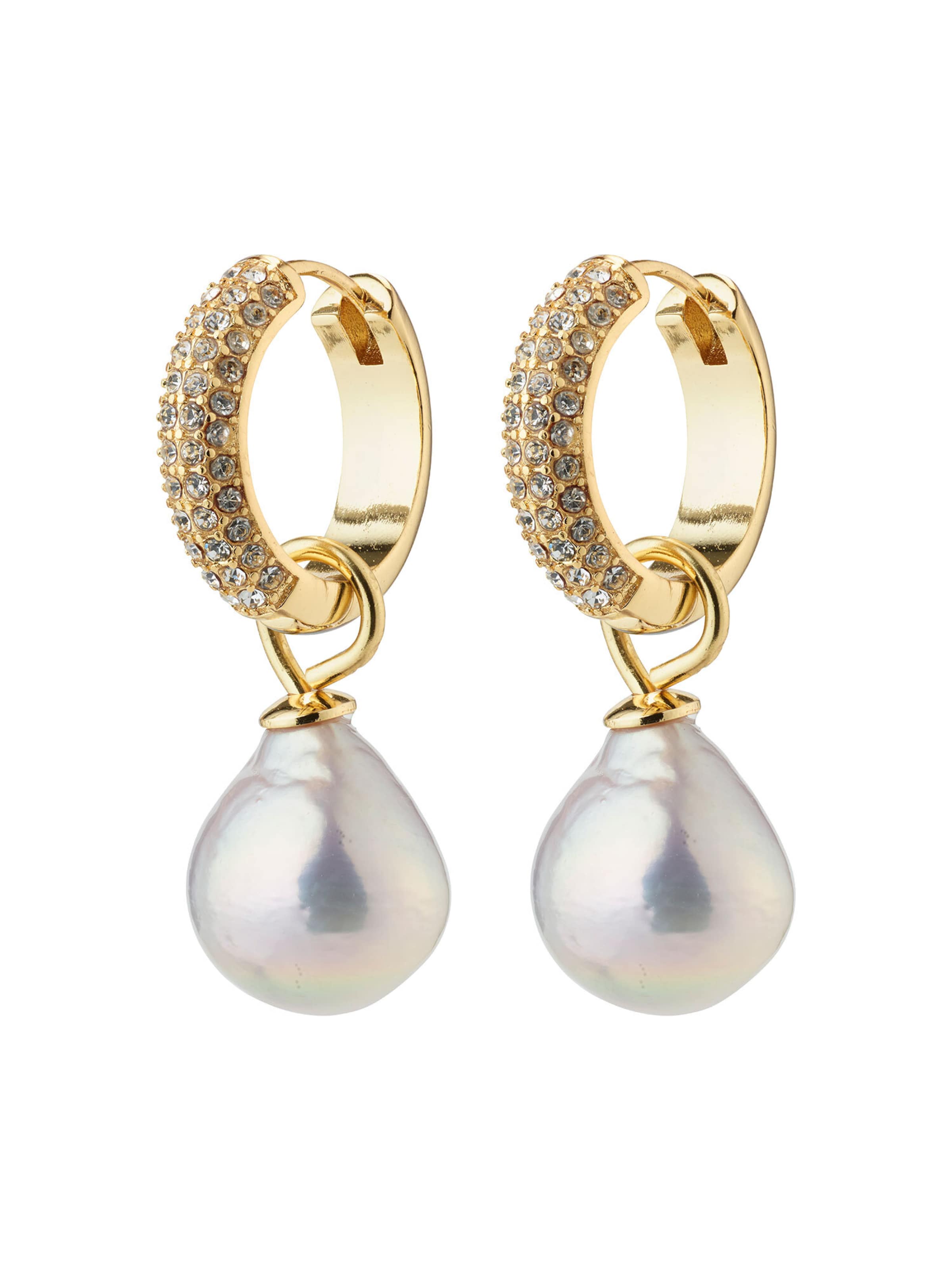 Pilgrim Øreringe 'Edele' i guld: forside