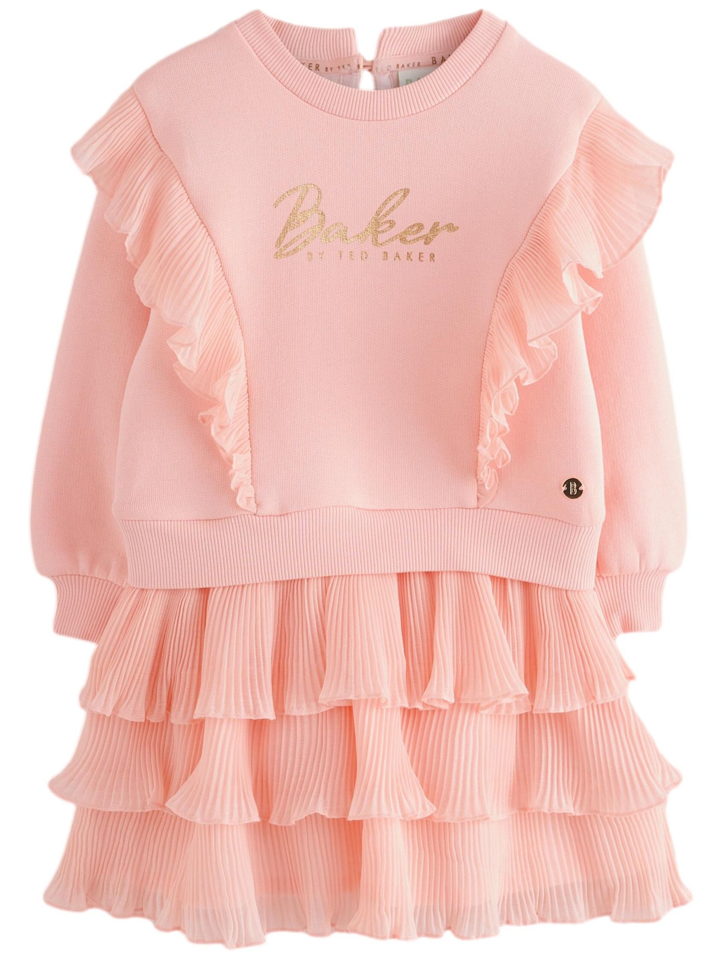 Baker by Ted Baker Šaty - Ružová: predná strana