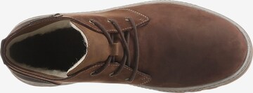 Rieker Lace-Up Boots in Brown