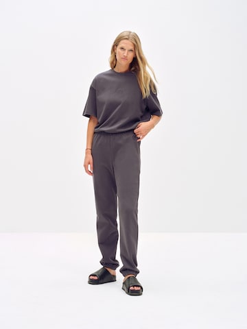 ABOUT YOU x Toni Garrn Regular Trousers 'Kim' in Grey