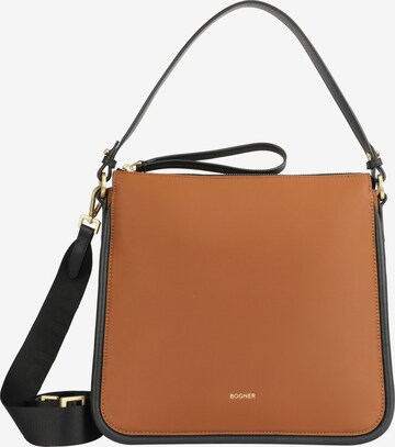 BOGNER Shoulder Bag in Brown: front