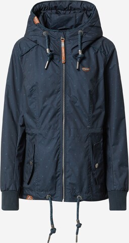 Ragwear Between-Season Jacket 'DANKA' in Blue: front