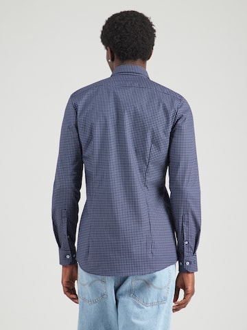 OLYMP Super Slim Fit Business shirt in Blue
