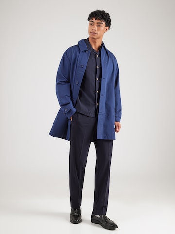 INDICODE JEANS Regular Fit Paita 'Drill' värissä sininen