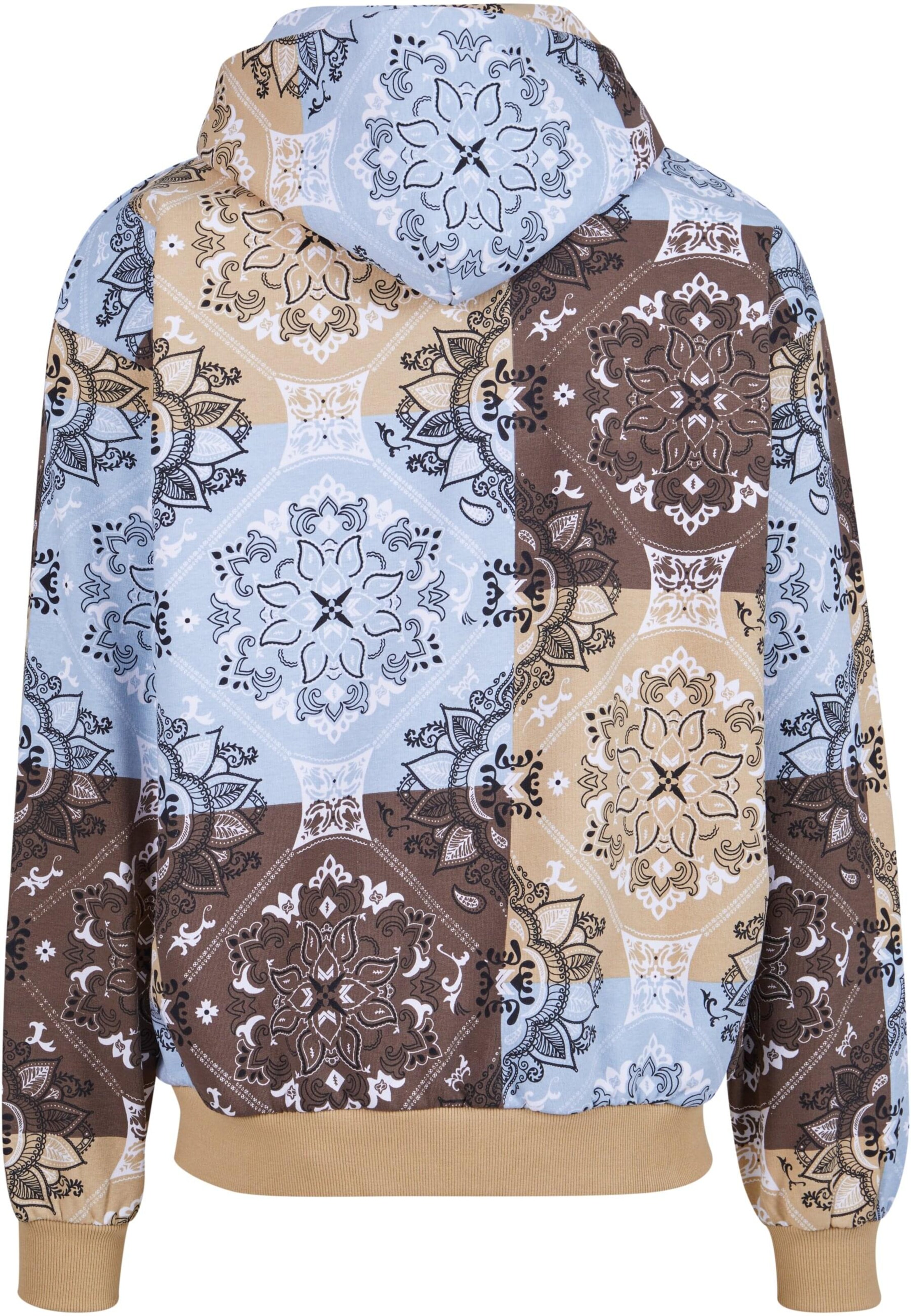 Karl Kani Sweat jacket in Beige