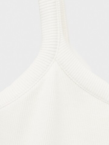 MANGO Bodysuit 'BENI' in Beige