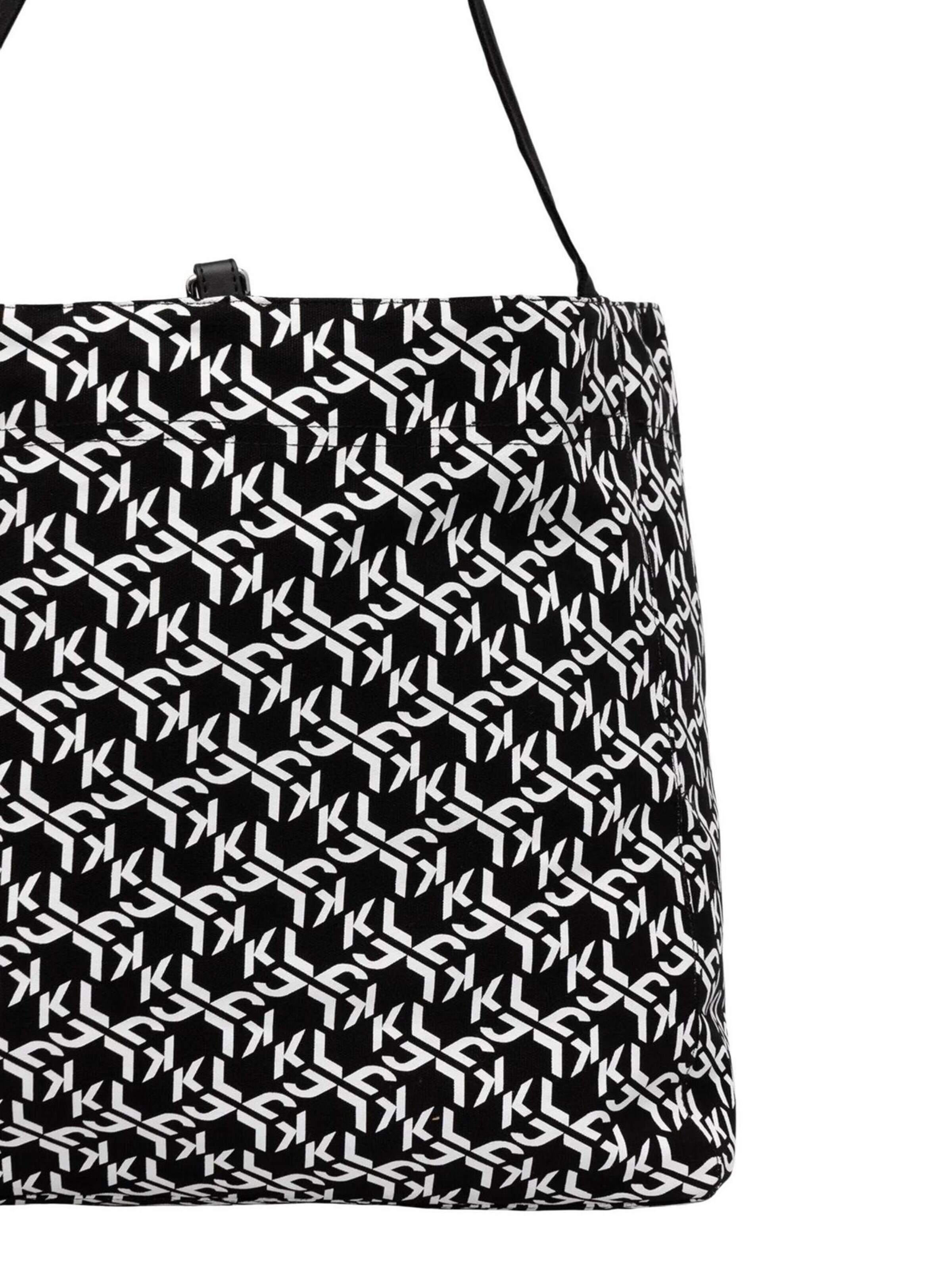 Shopper 'KLJ Ew Reversible Shopper Mono B1W50009' di KARL LAGERFELD JEANS in nero