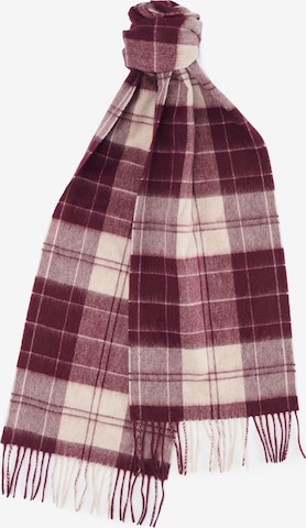 Barbour Szalik w kolorze czerwony: przód