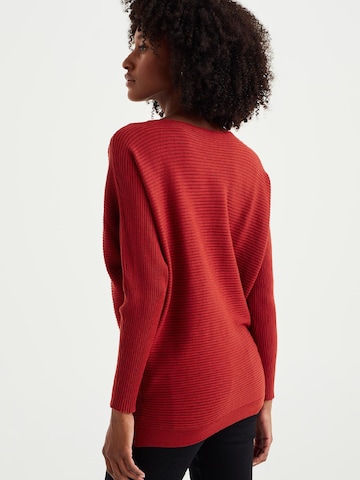 Pull-over WE Fashion en rouge