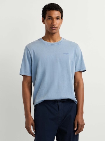 Pepe Jeans Shirt 'Jacko' in Blauw: voorkant