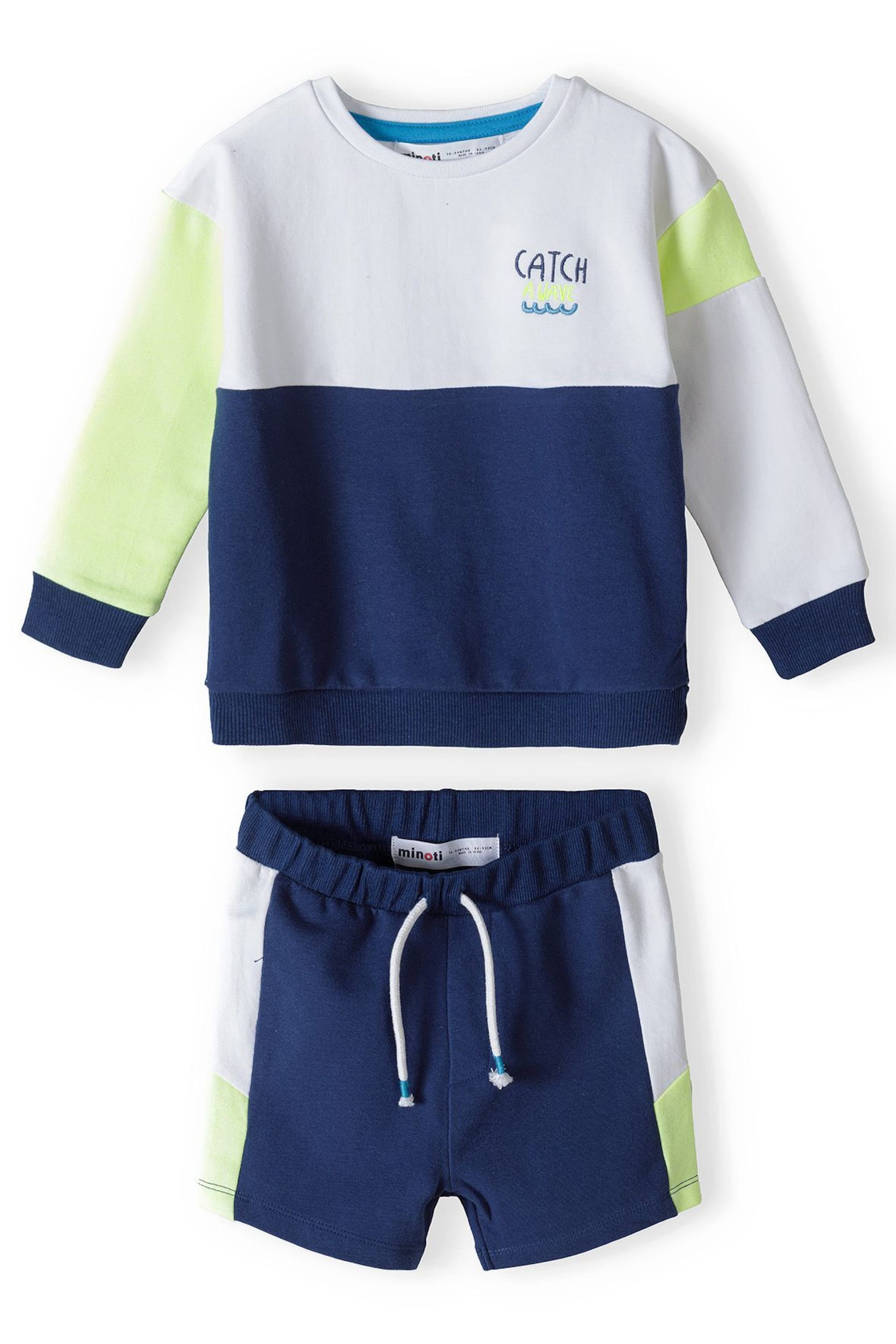 Set di MINOTI in blu: frontale