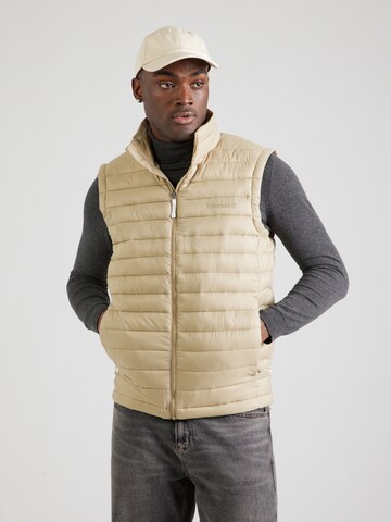 Gilet TIMBERLAND en beige : devant