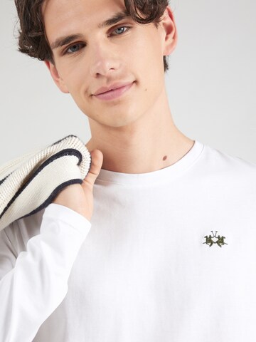La Martina T-shirt i vit