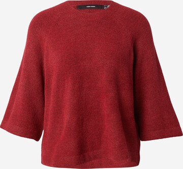 VERO MODA Свитер 'VMLEFILE' в Красный: спереди