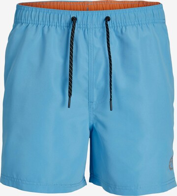 JACK & JONES Badeshorts 'Fiji' i blå: forside