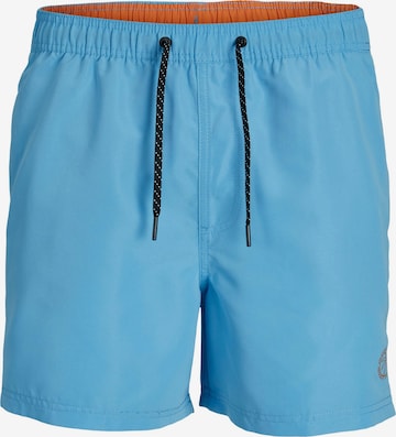 Shorts de bain 'Fiji' JACK & JONES en bleu : devant