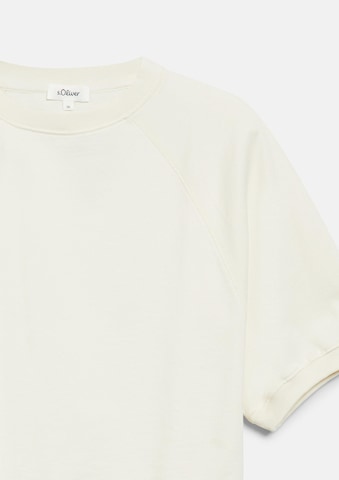 s.Oliver Sweatshirt in Beige
