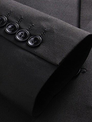 Youthup Slimfit Anzug in Schwarz