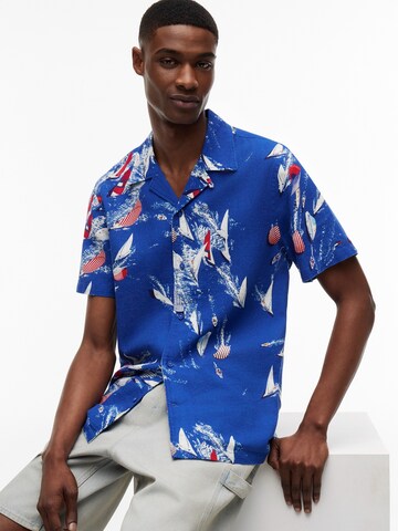 Regular fit Camicia di Tommy Jeans in blu