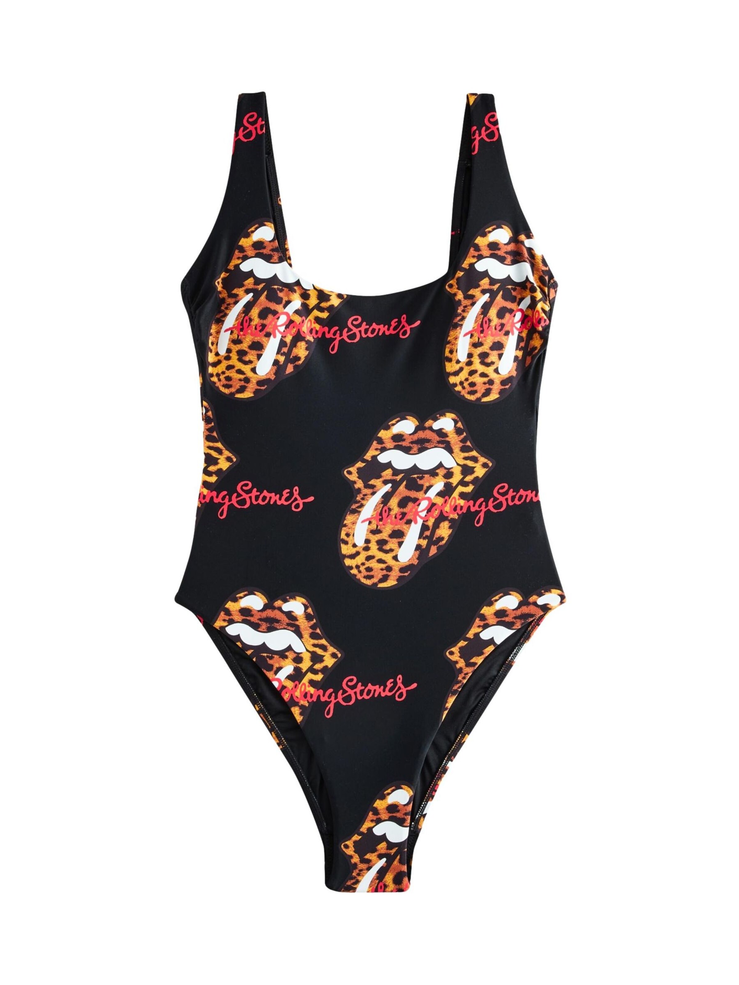 Costume intero Next di colore arancione / rosso / nero / bianco, Visualizzazione prodotti