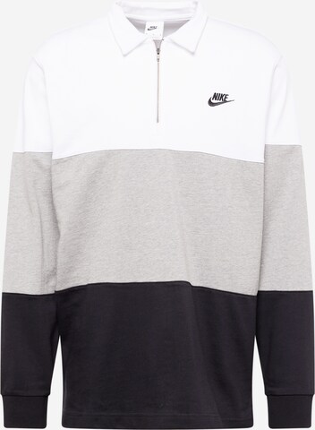 Nike Sportswear Sweatshirt in Weiß: predná strana