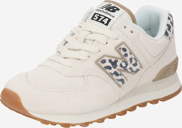 new balance Låg sneaker '574' i beige: framsida