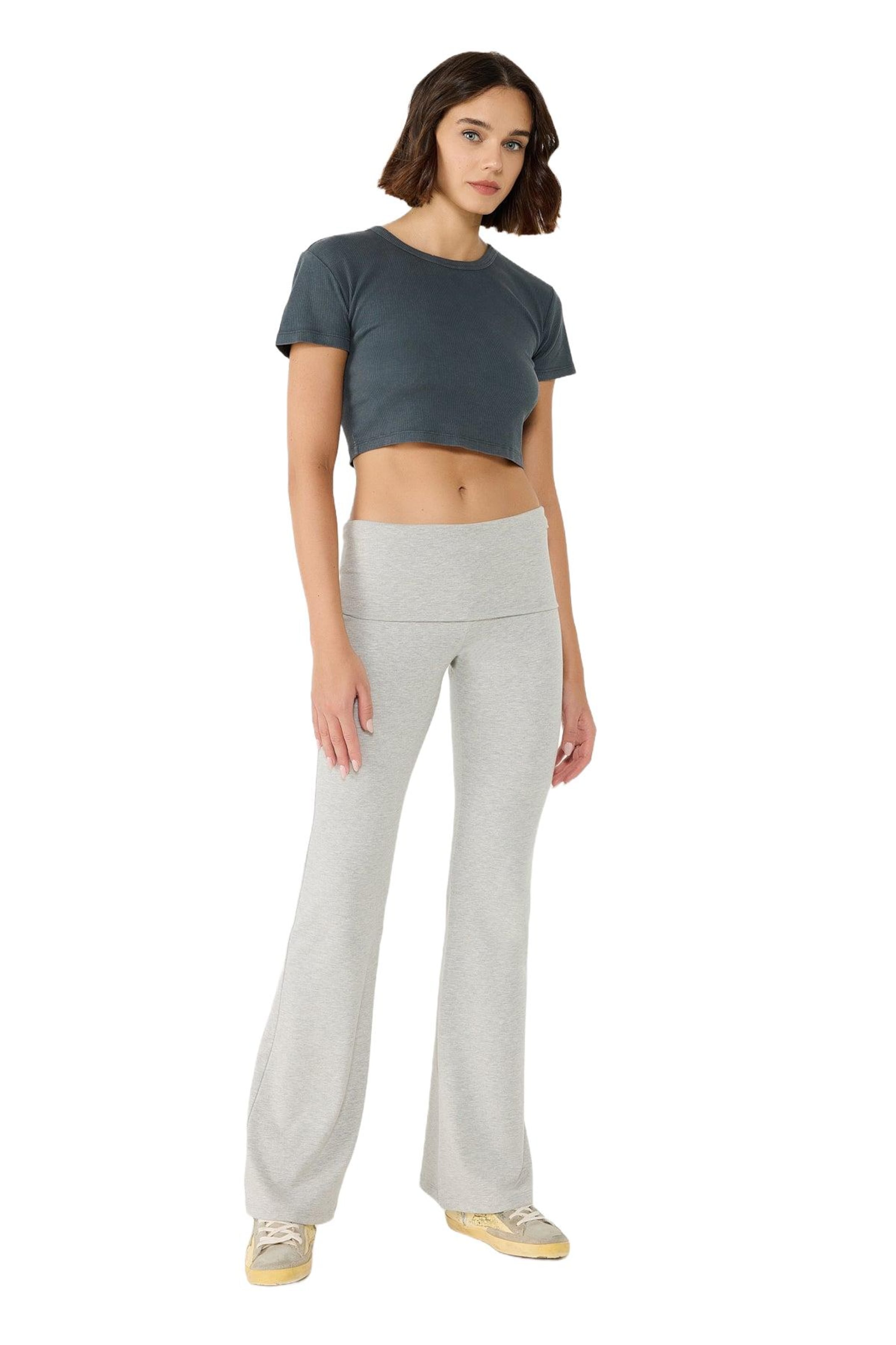Alexa Dash Shirt in Grey