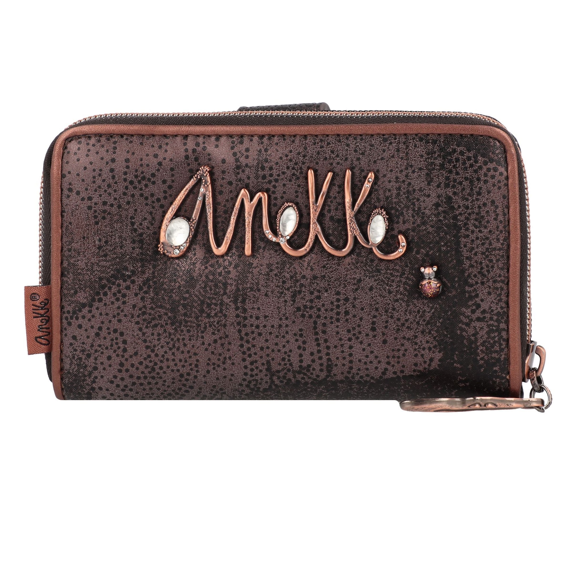 Anekke Wallet 'Land' in Brown: front