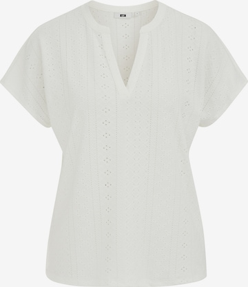 WE Fashion Pusero värissä valkoinen: etupuoli