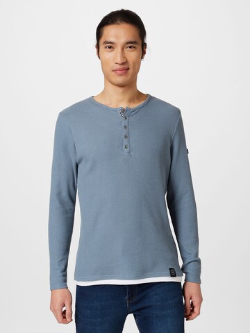 Key Largo Shirt 'SANDRO' in Blauw: voorkant