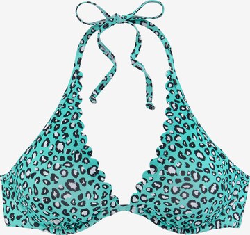 LASCANA Triangel Bikinitop in Blau: predná strana