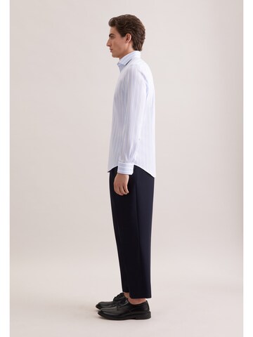 Coupe slim Chemise business 'Classic Essentials' SEIDENSTICKER en bleu