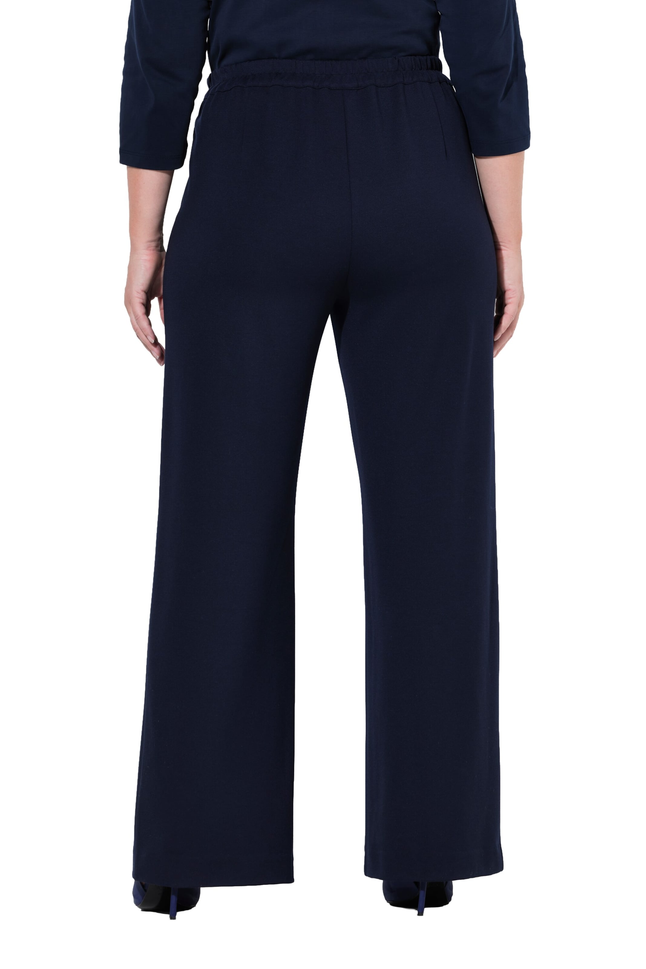 Ulla Popken Wide leg Pants in Blue