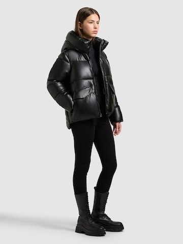 Veste d’hiver 'Aurora' khujo en noir
