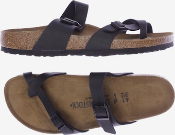 BIRKENSTOCK Sandalen 41 in Schwarz: predná strana