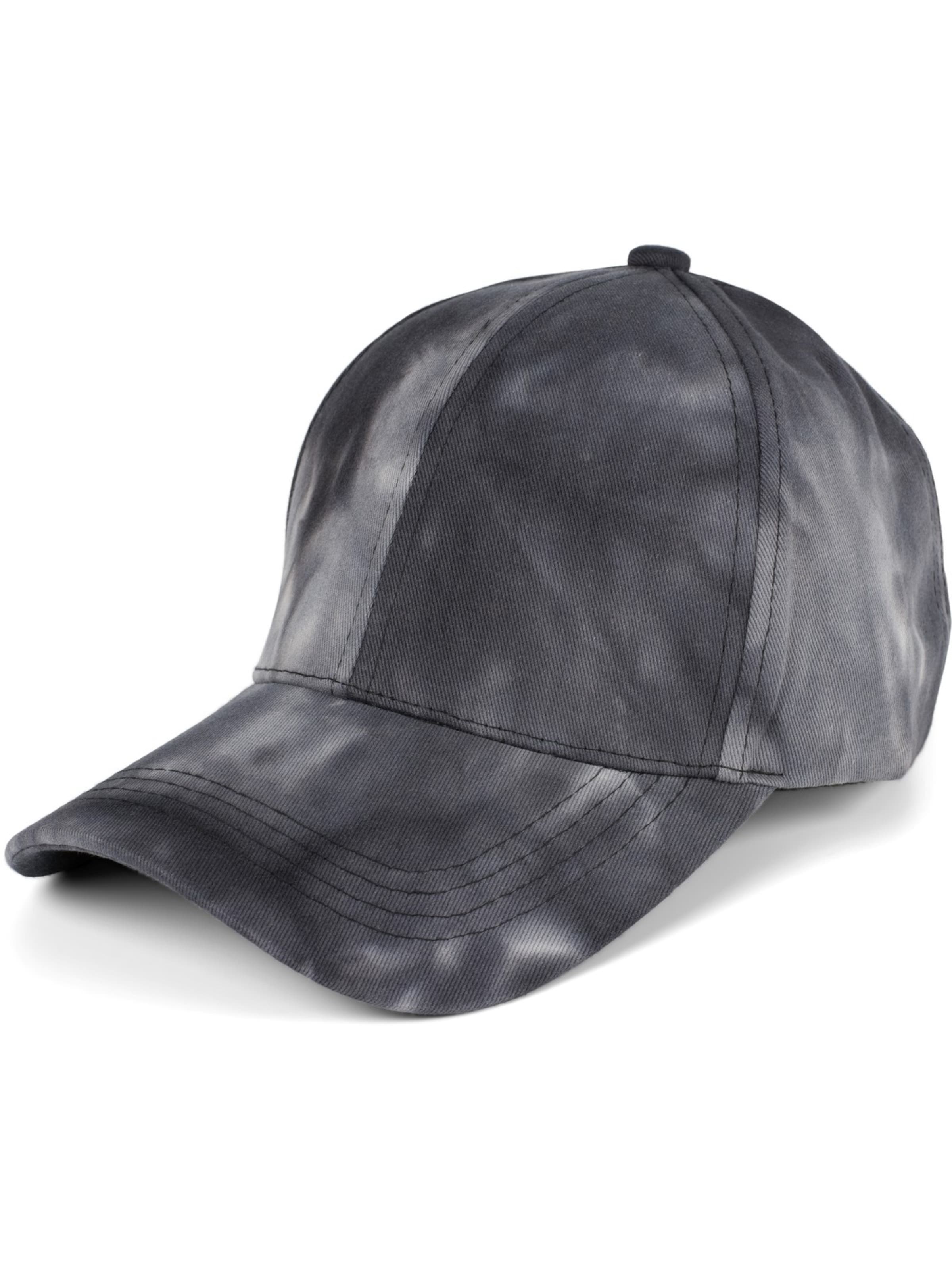 styleBREAKER Cap 'Baseballcap mit Batik Muster'‌‌‌‌ in Schwarz